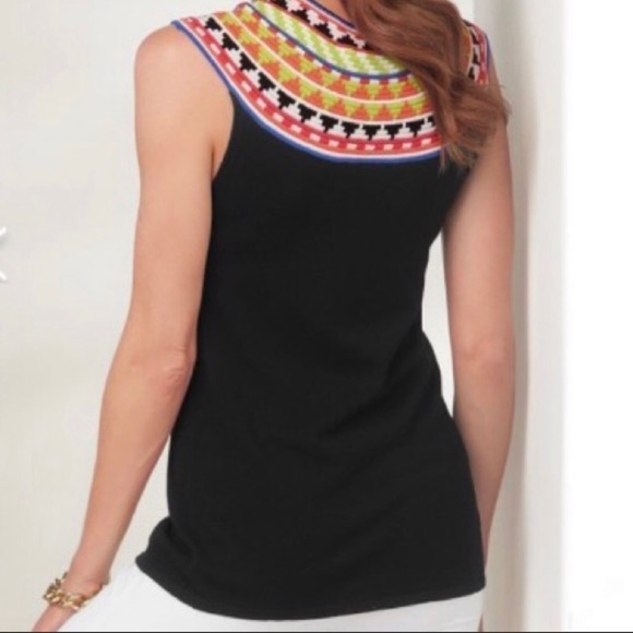 Soft Surroundings Multicolored Top - Picture 2 of 8